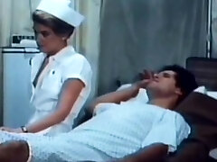 Retro Nurse tangtop hitam From The Seventies