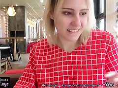 Sex With Russian Teen In Mcdonalds aisa amateur & Cum On Tits Kiss Cat