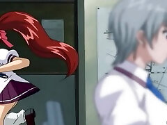 Young man must handle BIG pussy - Uncensored hd baby school girl Anime