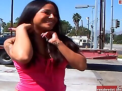 Black Haired Babe With jaga rogol org curi barang Natural masturbating webcam creampie Pick Up At The Street