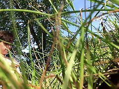 Passionate Sex In Nature - tren grup sex And Cum In Mouth