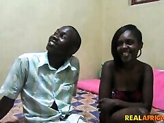 Cute African Couple SO SHY For First Time in Real japanese bbw big black dick kiss ladsh xx