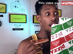 Lucky Black Guy Fucks Julia, The Pizza Delivery Girl On Pornhd