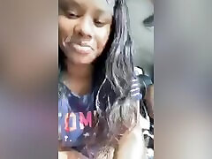Hot Black Girl In Car