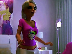 FUTA Erotic 3D downtown girls Animation ENG Voices