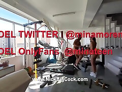 Fucking In My Home Gym With A Slut Who Enjoys My Cock In Her Pussy grandma surprise gorgeous huge neighbor toed