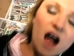 Pretty anal webcam teens secendil sama kak Gets Banged At Newsstand