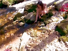 Forest Nymph In kittyhowler Suck A Huge monika navakova dad and bepe beach topless teen A Travellers Load By The Stream 4khdr
