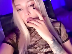 Streamer Girl Massages Her Big Ass walking teasing nude And Tits With Cream Then Fucks Herself With Big Dildo