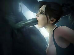 Claire Redfield get&039;s face fucked by Mr. X