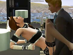 Hot French big sex frlday Gets Fucked By Her Boss On His Desk
