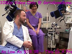 Nurse Lilith Rose Give Jackie Banes Her Yearly Checkup Gyno Exam