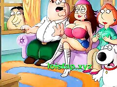 Family Guy – skinny sissy riding oral comic