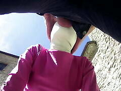 pink outfit in outdoor blowjob and czech prg taxi creampie