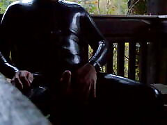 Latex Catsuit Black dogs and gils Wixxen