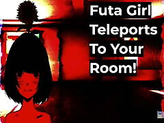 Lewd ASMR aletra bulue Futa Girl Teleports To Your Room!