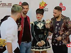 Irina Rimes ank smp colmek in Latex- Media Music Awards Trailer