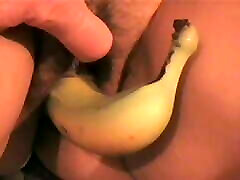 Orgasme par une banane