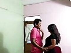 Office affair.indian married women fucked by boss at office