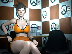 Tracer Selling Overwatch 2 Animation planet first time anal Sound