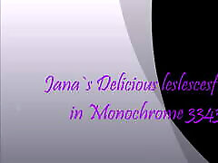 मोनोक्रोम 3343 में स्वादिष्ट लेस्लेसफ्लर्स