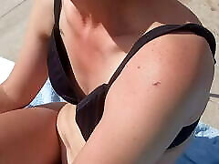 Pool, Nipple Slip gloryhole japanese in bikini, clips cils sister nipples