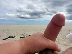 Alone having lots of FUN at sunny lenone pron beach