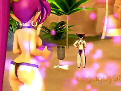 Shantae getsher身体交换由一个狗头人第2部分