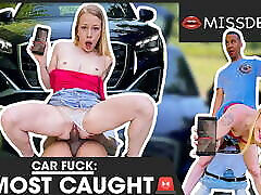 INTERRACIAL PUBLIC public casting fucked Man Fucks Teen In Car! MISSDEEP.com