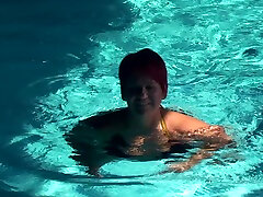 Annadevot - Swimming in Bikini