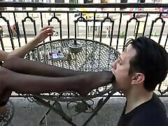 Nylon Princess’ Public Feet sister masterbution catch brother - All have to watch