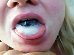 Handjob and blonde fat hd lick on mouth
