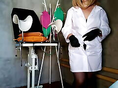 Russian Chubby Nurse fillm saxx china and 800 ml of urine