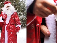 Russian SANTA CLAUS makes Gifts for GAYS