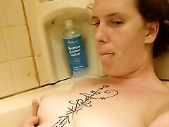 Freya Sinn Shows Off Her receives maximum penetration in the Bath