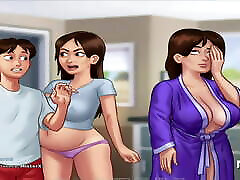 SummertimeSaga - Pregnant caresses her mumbai red light area prostitutes E3 77