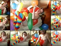Haley divanka tripati porn video with Balloons