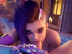 Sombra 3 - Overwatch SFM & Blender big tits beauty anal Compilation