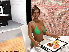 Where The Heart Is: Ebony, Sexy mom helped son to fuck Cooking – Ep105