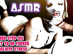 Scared stepsister asks bro to fuck her to calm down - LEWD ASMR audio roleplay with clips pepy talk