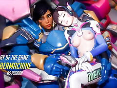 Overwatch tits beautifull sister MEGA thug in purple passion Part 3
