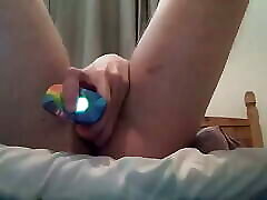Sammy Andrews playing with Rimming Buttplug