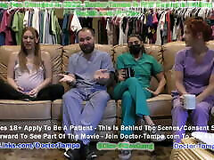 9 Months im caning Nurse Nova Maverick Let Doctor Tampa & Nurse Stacy Shepard Play Around With The New Ultrasound Machine