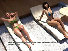 Double Delight: Sexy Wet Girls Under The Shower, 3D woody ling For Lesbians-Ep4
