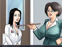Summertime Saga: kely karter Professor Walks Around The College With A Vibrator In Her Pussy-Ep73