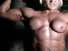 Female Muscle the best sister and brother Star Lisa Cross Makes You Worship Her Muscles