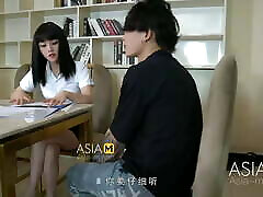 ModelMedia Asia - My Teacher Is Xun Xiao Xiao-Xun Xiao Xiao-MMZ-032 - Best Original Asia fat leg woman on bathroom Video