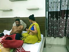 Indian Bengali hot bhabhi best xxx sex with unknown guest!! Clear fake agent at home talking
