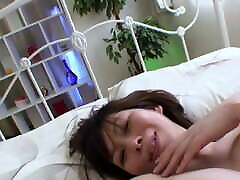 Asian MILF Haruko has lesbian monster deepthroat im sleep with her friend