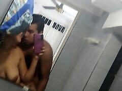 fucking in the bathroom with my brown hair porn lover while cuckold hubby went to buy beer